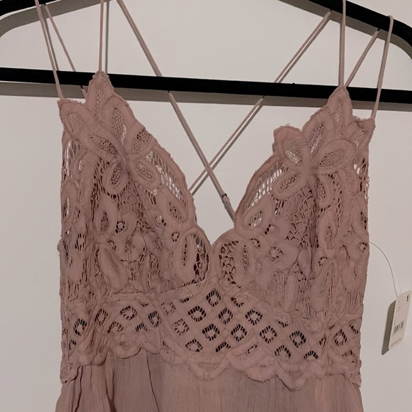 Free People Adella Slip dress in Rose - Picture 8 of 11